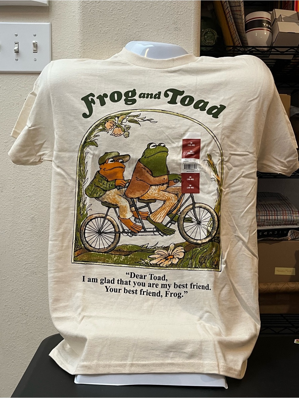 Frog and Toad Graphic Short-Sleeve Tee - Cream